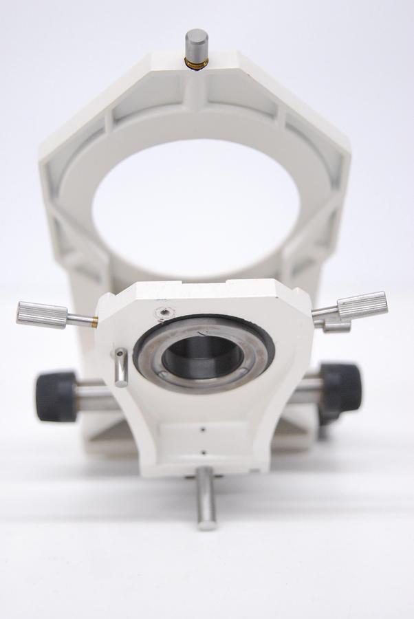 Used Zeiss Microscope 451825 Stage and 451830 Condenser Carrier - Axioplan Axiophot