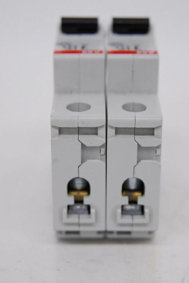 Used ABB S 201 K 6 A GB14048.2 Circuit Breaker - Lot of 2