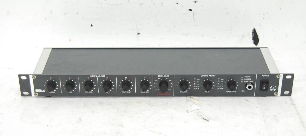 Used AKG CS5 BU Reference Digital Conference System Base Unit