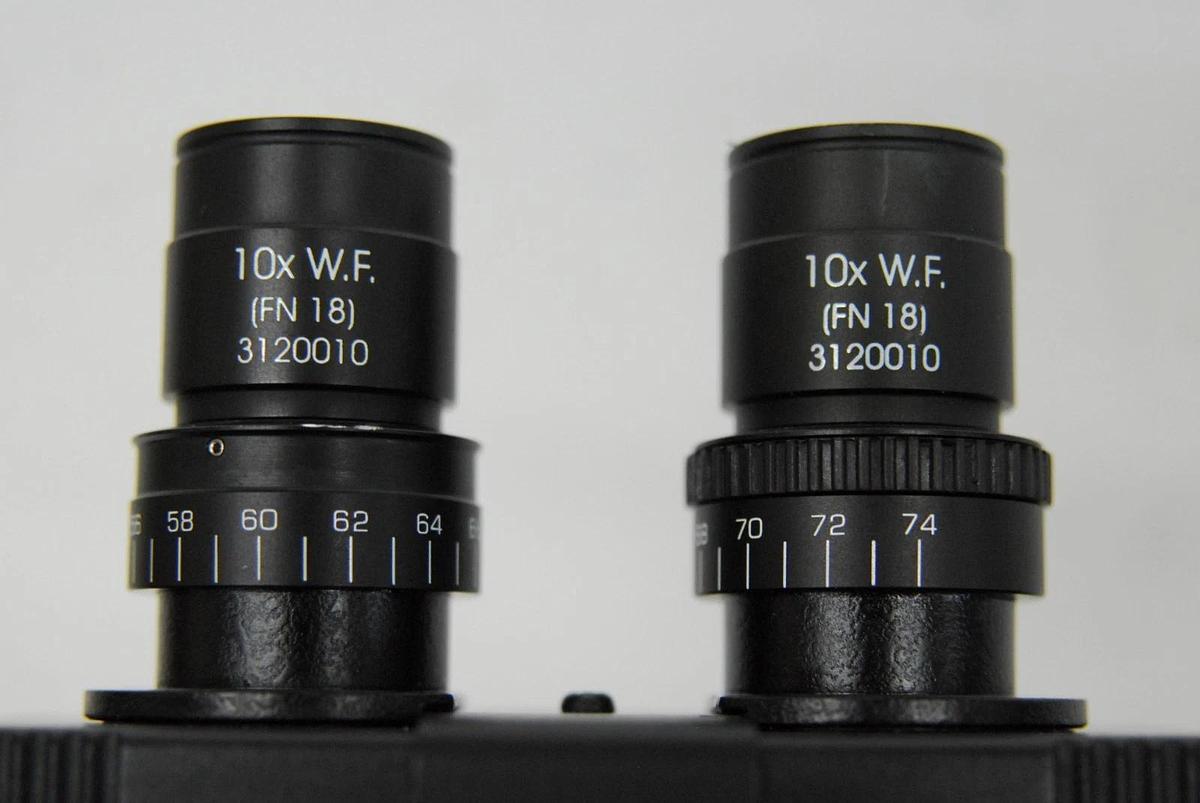 Used Labomed CX L Binocular Microscope W/ 4/10/40/100x Semi Plan Achro Objectives