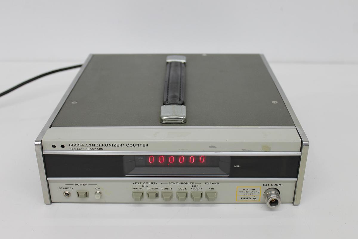 Used Hewlett Packard 8655A Synchronizer/Counter