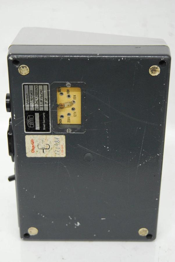 Used Zeiss 47 60 12 Microscope Shutter Prontor W/ MC 63 Controller - Universal III