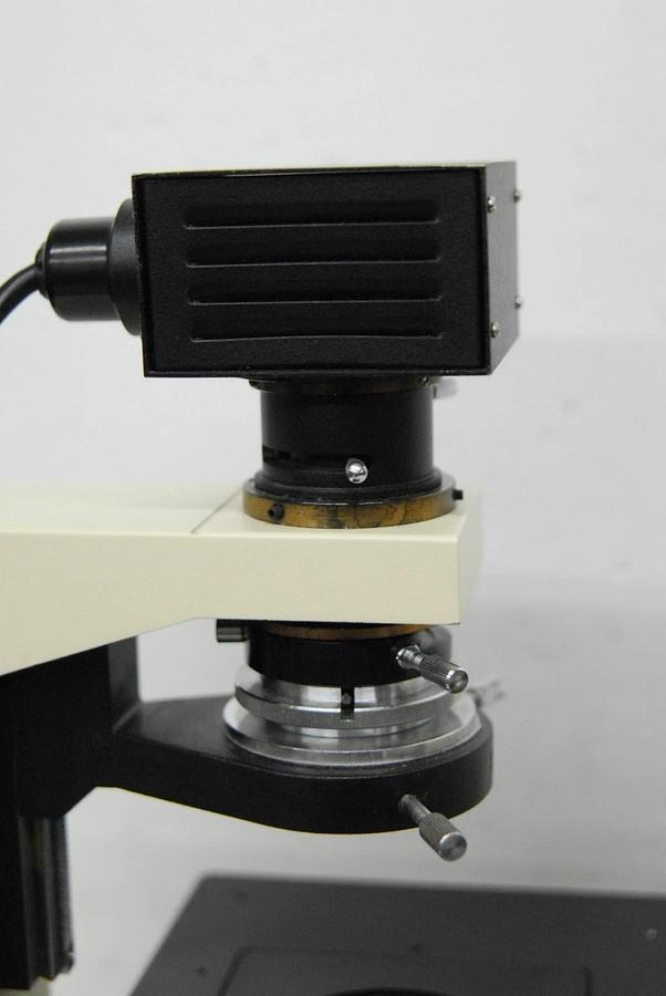 Used VWR VistaVision Inverted Trinocular Microscope W/ 10x, 25x PL L Objectives