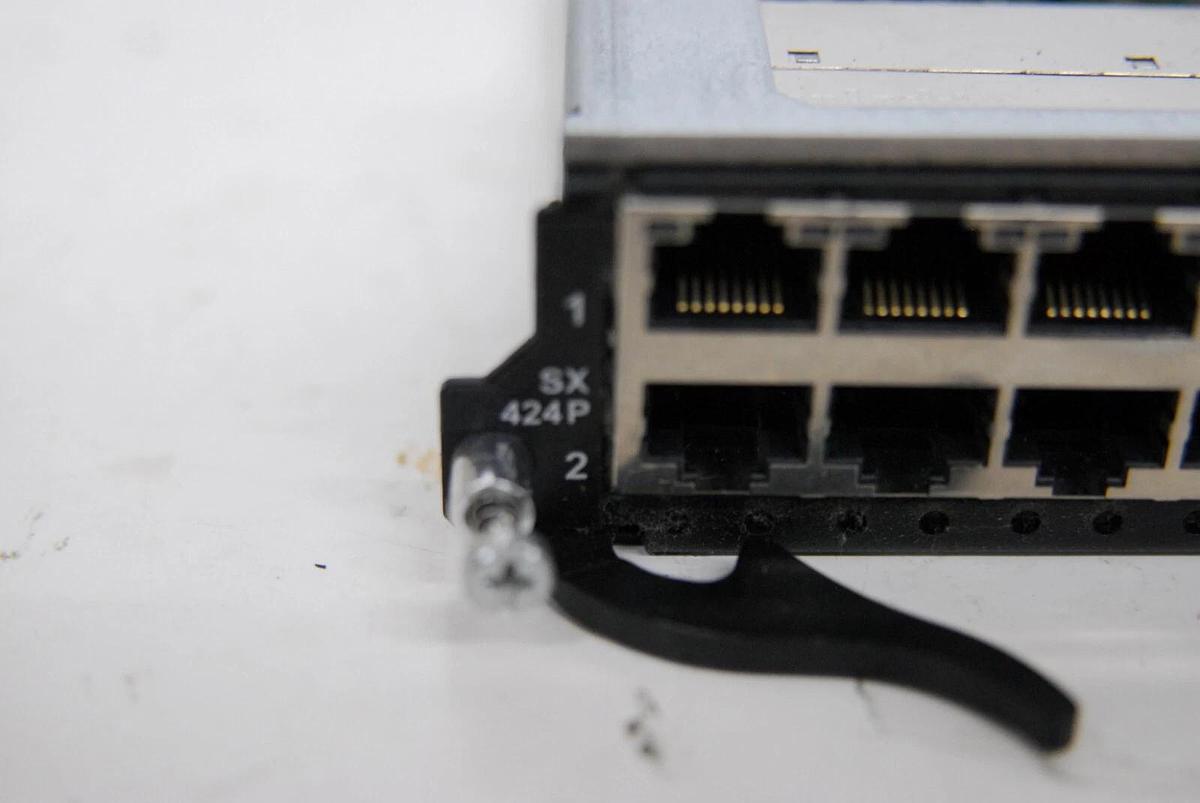 Used Foundry Networks SX424P 35529-700B FastIron SuperX 24-port Ethernet Module