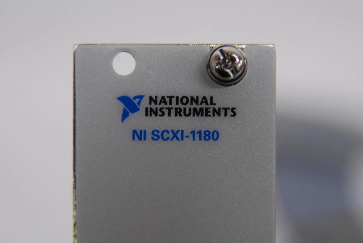 Used National Instruments SCXI-1180 Feedthrough Panel