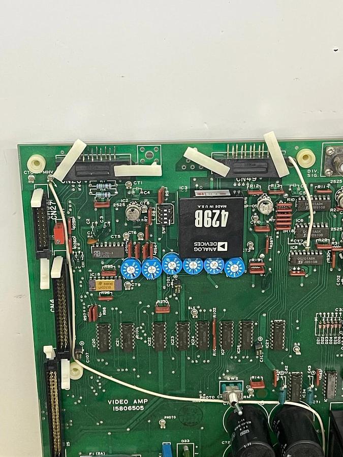 Used Hitachi SEM I5806505 Video Amp Circuit Board