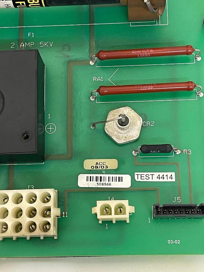 Used Perkin Elmer N069-9534 HI VOLT RECT BD