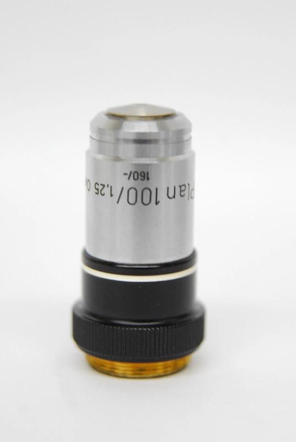 Used Zeiss 46 19 10-9902 Plan 100/1.25 Oel 160/- Objective (100x Oil)
