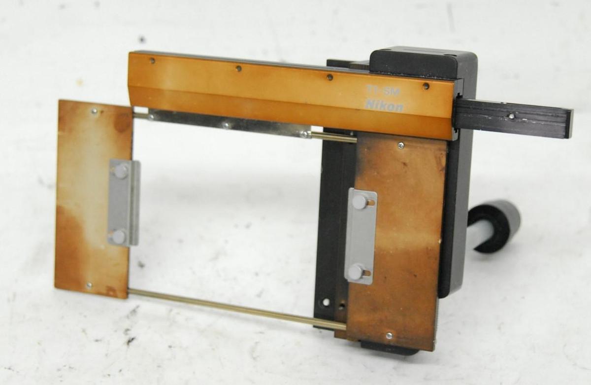 Used Nikon T1-SM Manual Mechanical XY Stage - TS100