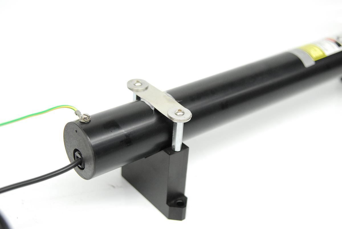 Used Lasos LGK 7786 P He-Ne 543nm Laser Tube Head (Green) w/ LGN 7460 A Power Supply