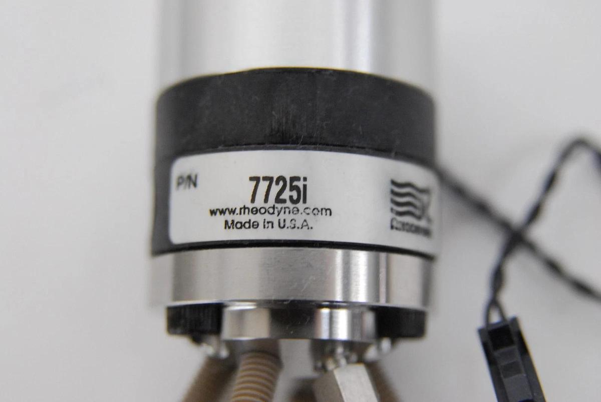 Used Rheodyne 7725i 6-Port Manual Sample injector W/  100ul Loop
