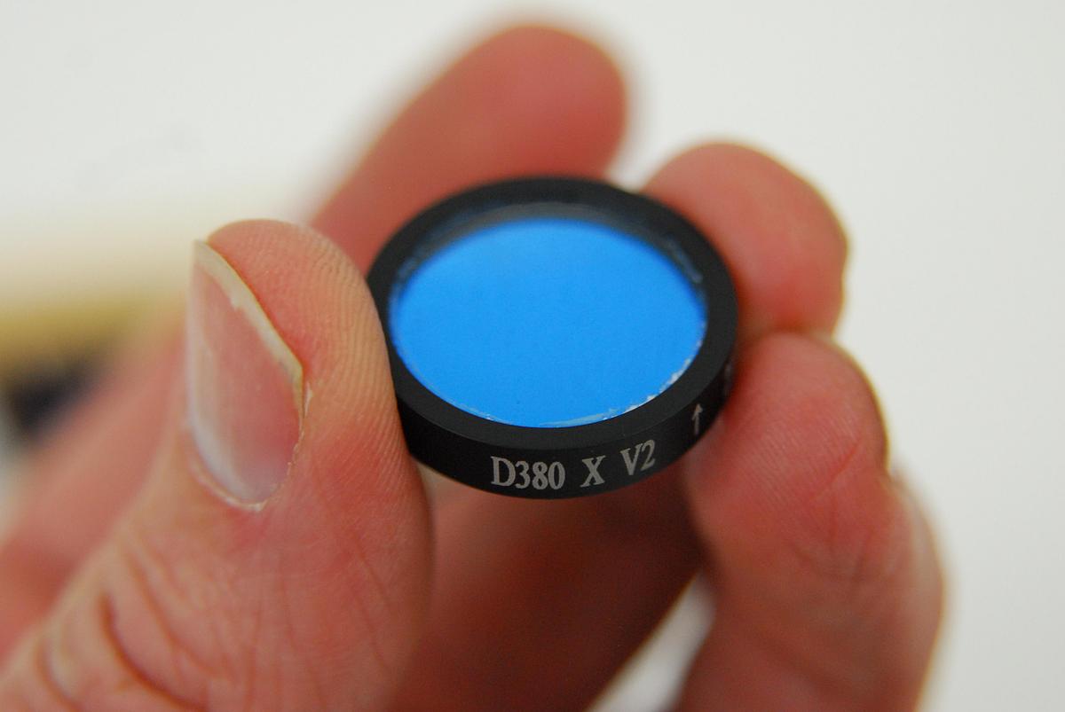 Used Chroma 79000 D340X V2 Excitation Filter W/ D340X V2 (ET/FURA2 HYB)