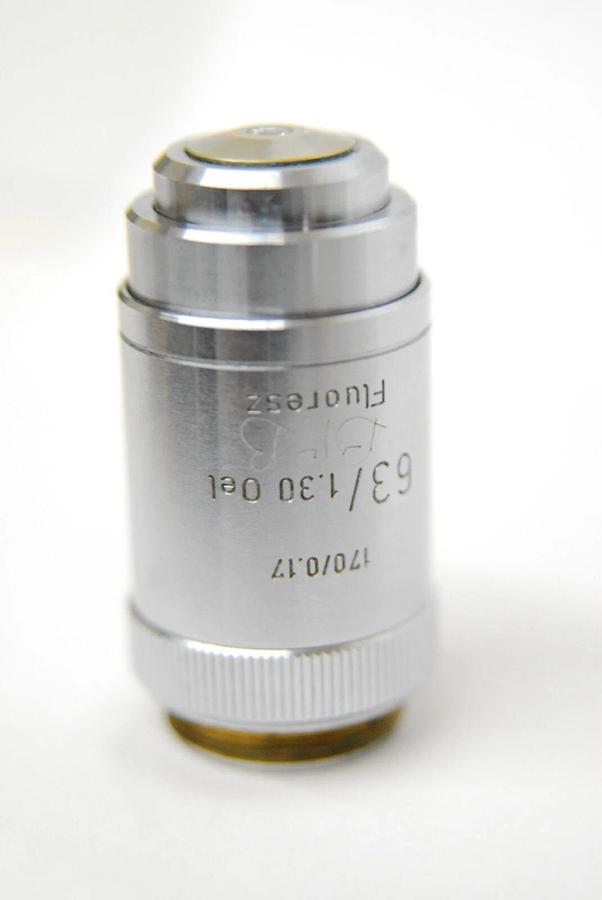 Used Leitz 63X Oel Fluoresz Objective (170/0.17 63/1.30 Oel Fluoresz)