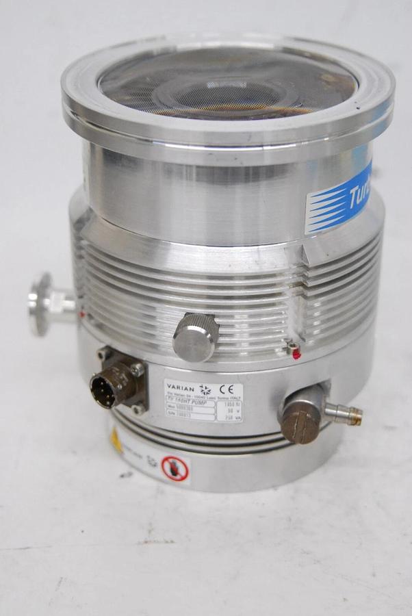 Used Varian TV 150HT Turbomolecular Pump Turbo-V MacroTorr W/ 9699535 Controller