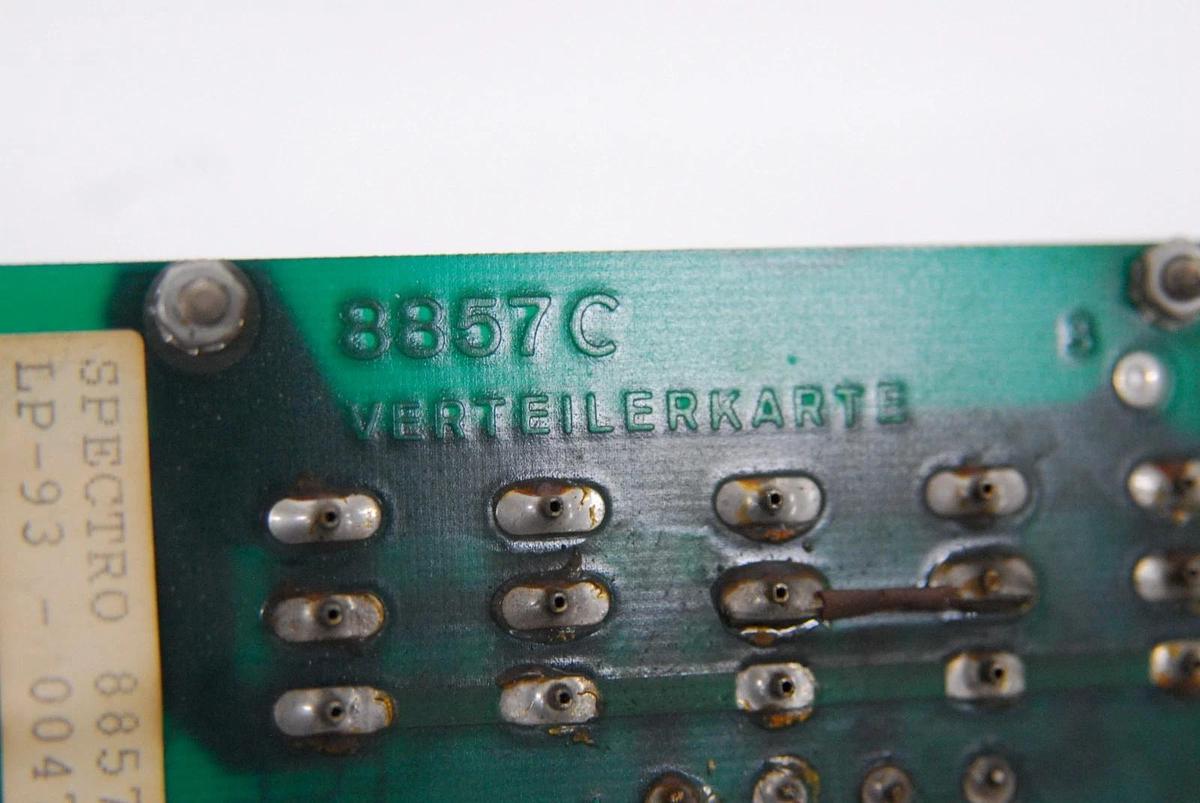 Used Spectro 8857C Distributor Card (Vertilerkarte)