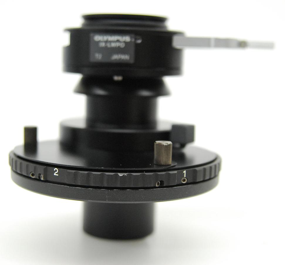 Used Olympus IX-LWUCD LWD Condenser W/ DPA20/40 DIC60 Prisms, IX-LWPO POL Attachment