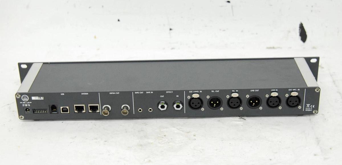 Used AKG CS5 BU Reference Digital Conference System Base Unit