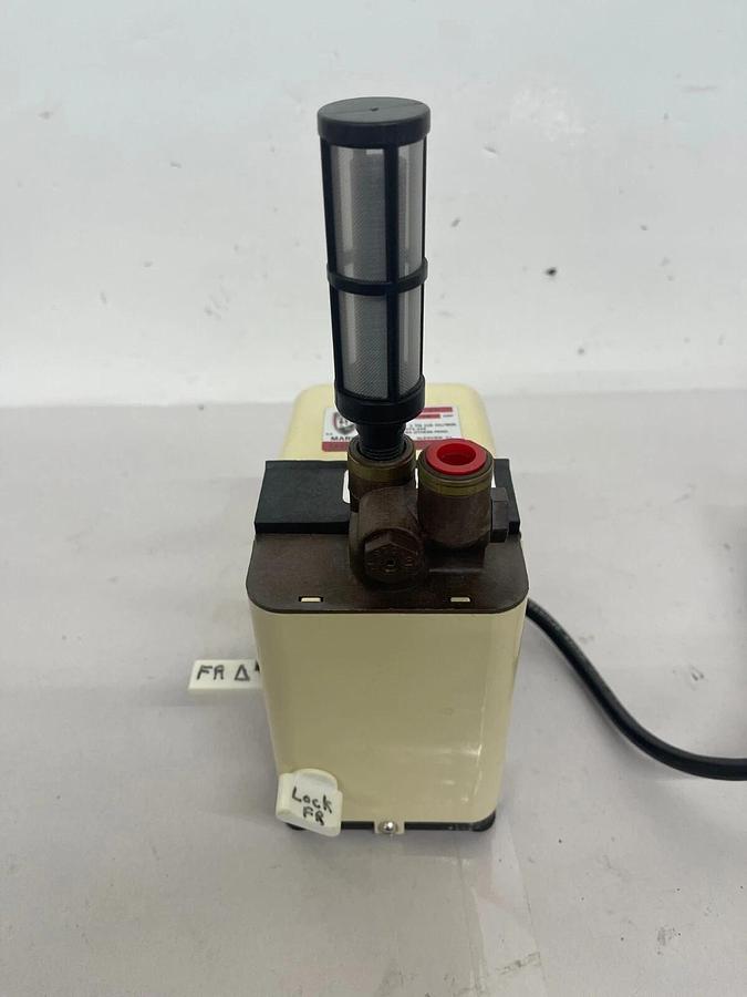 Used March 210-5R Metering Pump 1-115cc/min 115V 1.6A 60Hz.