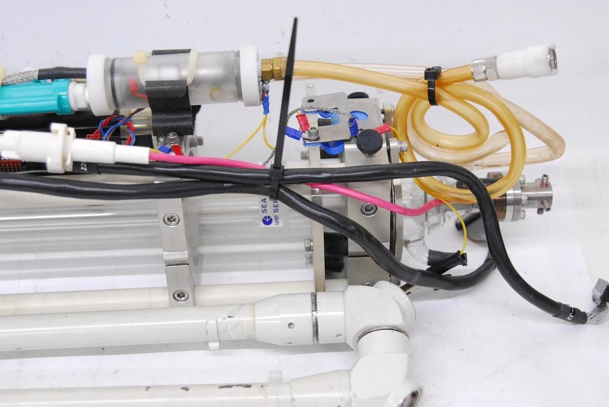 Used Sharplan 1020 Sealed-Off Laser System W/ Melles Griot 05-LHR-289 HeNe Laser, PSU