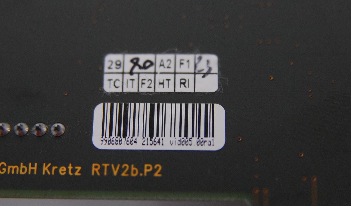 Used GE ViDiSys RTV2b.P2 KTI196256 Video Converter Board - GE Voluson E8