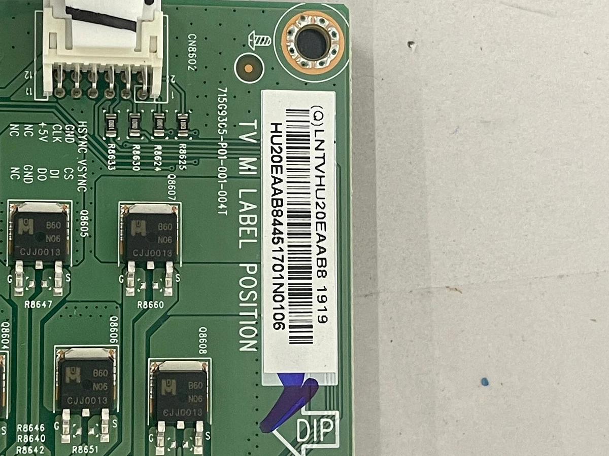 Used NEC LNTVHU20AAB8 1919 (715G9305-P01-001-004T) LED Driver