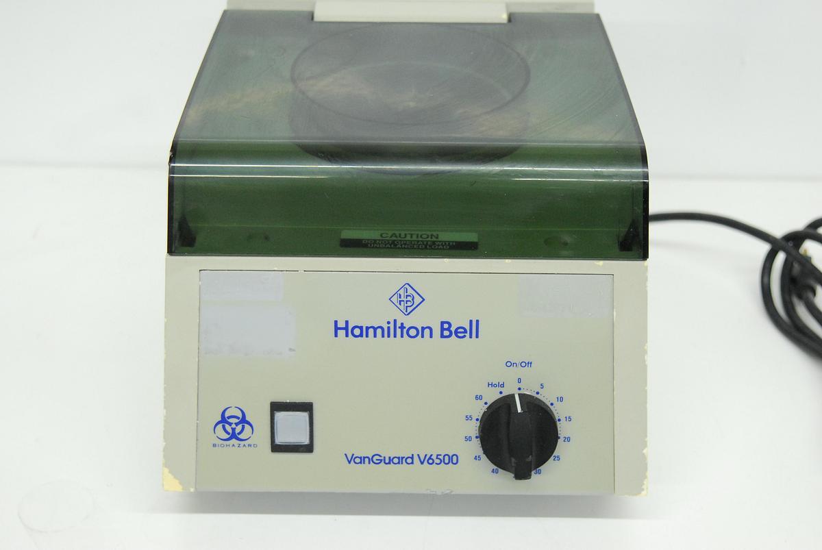 Used Hamilton Bell Vanguard V6500 Centrifuge - 3400RPM