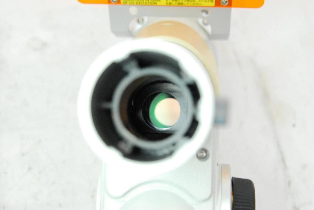 Used Nikon TS100 Trinocular Head W/ V-T Camera Adapter, 2x C-W 10XA/22 Eyepieces