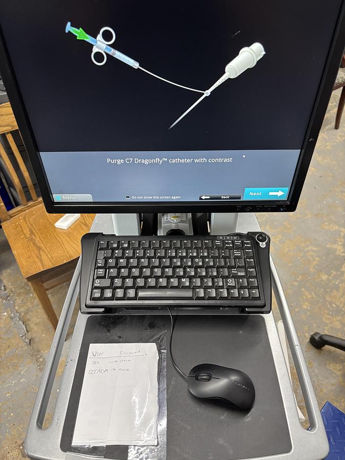 Used St Judes ILUMIEN Intravascular Imaging Therapy Guidance System FFR OCT