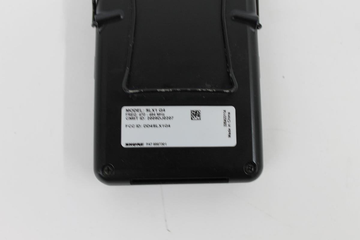 Used Shure SLX1 G4 Body Pack Transmitter