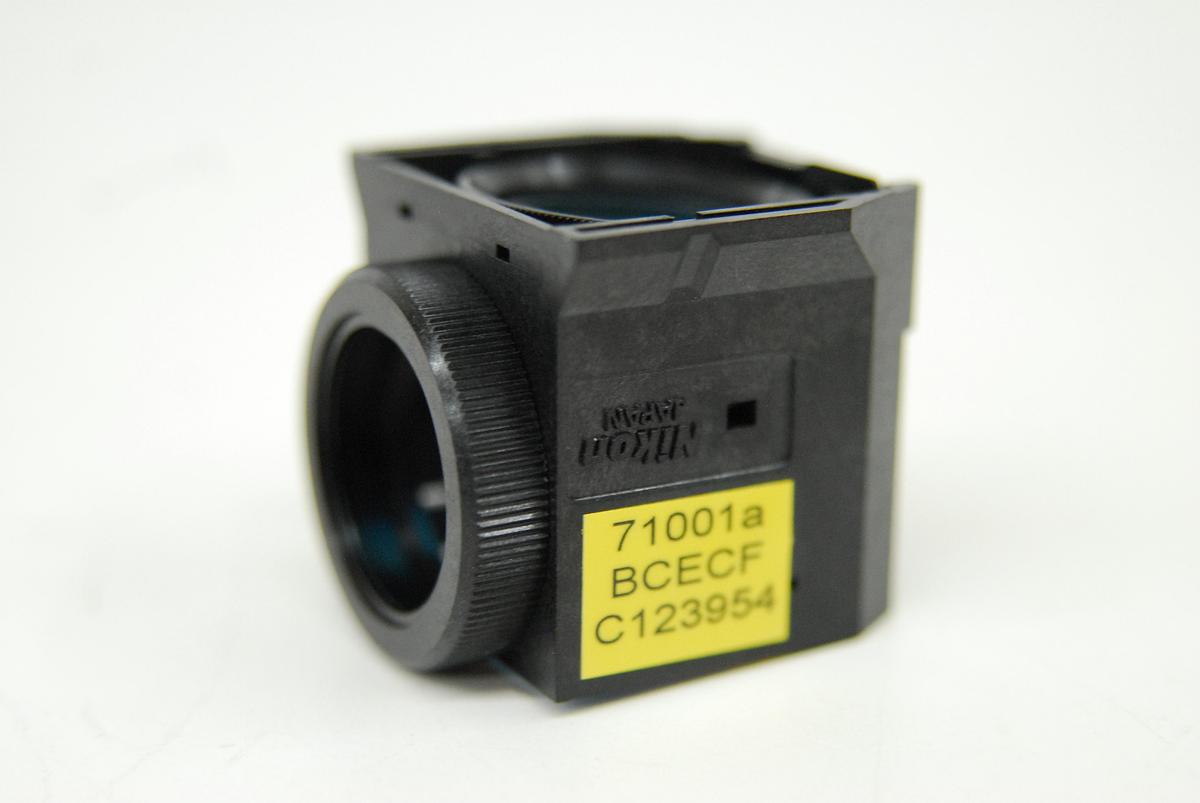 Used Nikon 71001a BCECF C123954 Microscope Filter Cube (C-FL)