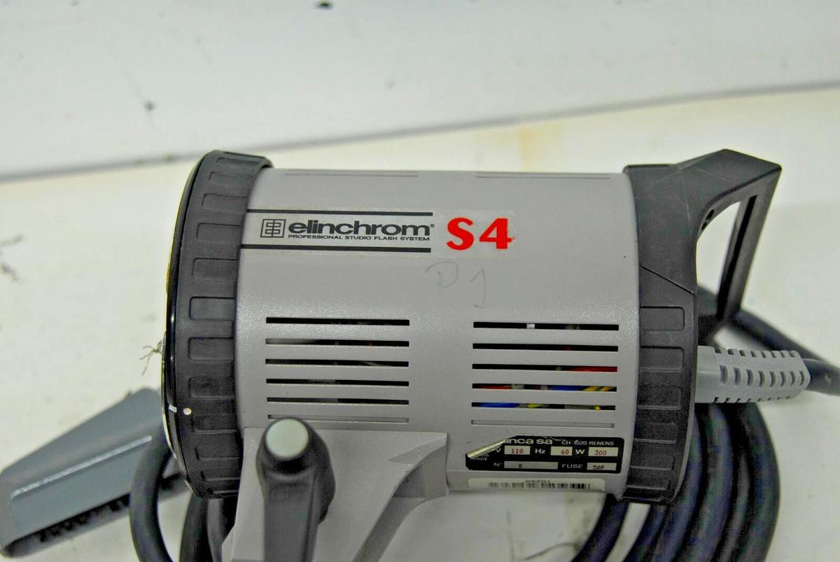 Used Elinchrom S4000 S4 Flash Head - Read Description