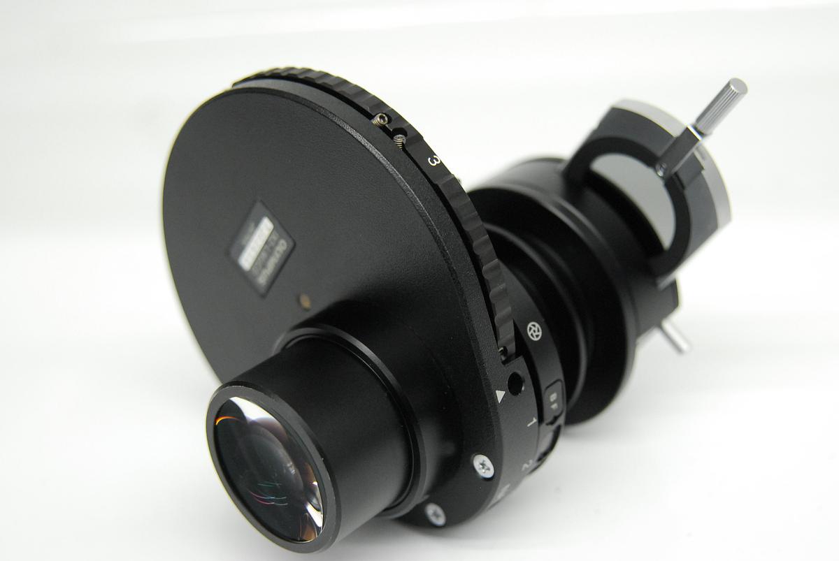 Used Olympus IX-LWUCD LWD Condenser W/ IX-LWPO POL Attachment