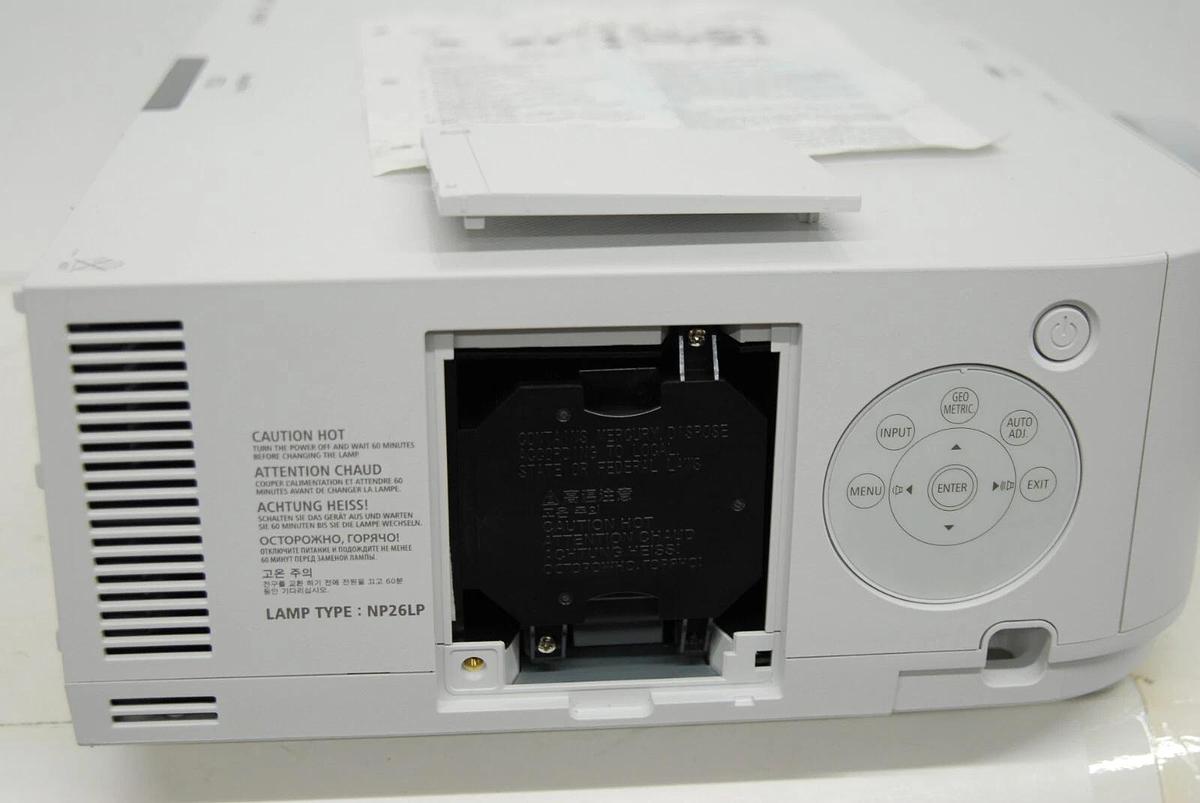 Used NEC NP-PA722X Dukane ImagePro 6772-L Multimedia Projector W/ NP13ZL Lens -TESTED