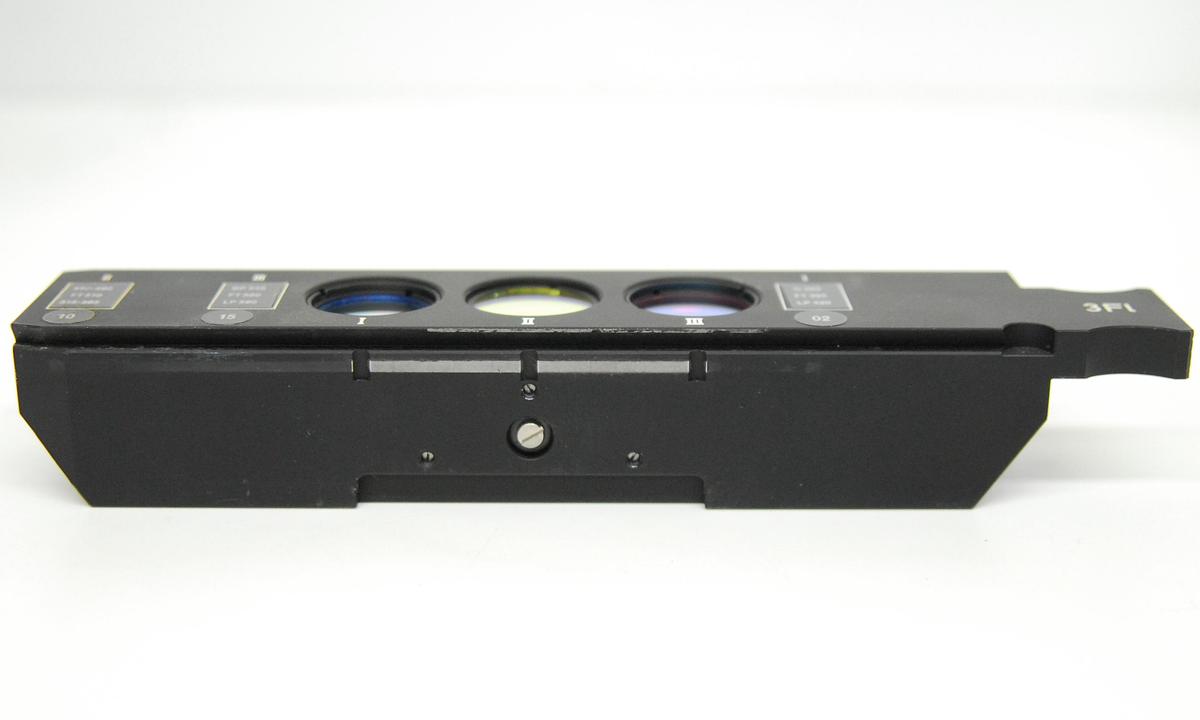 Used Zeiss 446421 3Fl Fluorescence Filter Slider - Axioplan