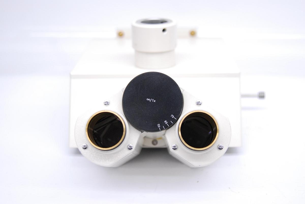 Used Zeiss 453020 Trinocular AIM-SYSTEM Microscope Head (Axiovert 200M/Axioplan 2)