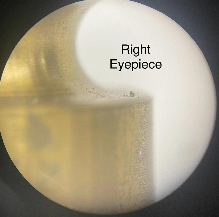 Used JEOL JEM 1230 TEM Electron Microscope Binocular Viewing Head