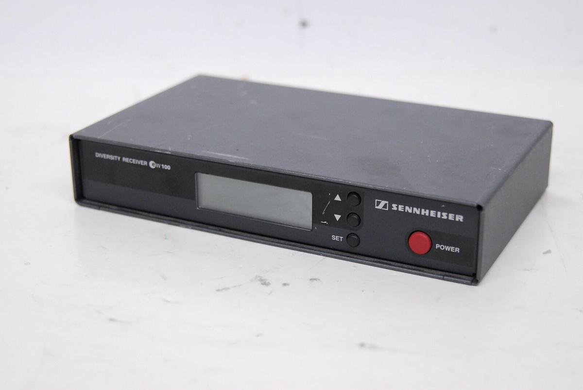 Used Sennheiser EW100 EM100 Diversity Wireless Receivers - Not for US use