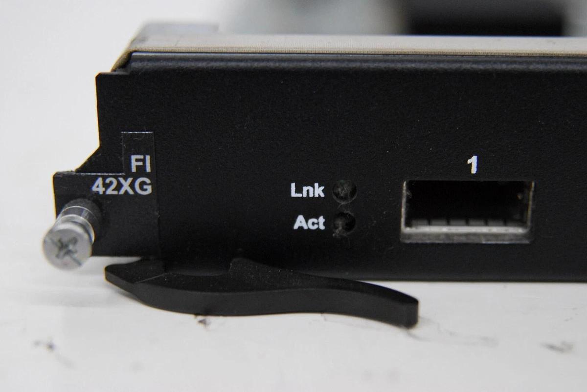 Used Foundry Brocade SX-FI42XG FastIron SuperX 2-port XFP 10-Gigabit Ethernet Module