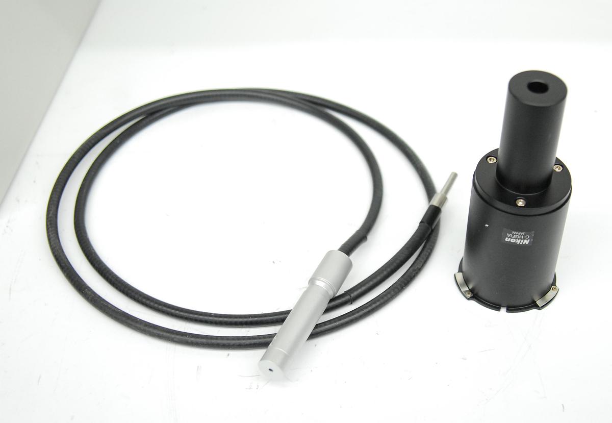 Used Nikon Intensilight C-HGFI Microscope Fluorescent Illuminator w/ C-HGFIA Adapter