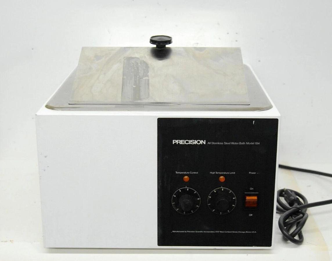 Used Precision 184 66648 All Stainless Steel Water Bath 19.5L