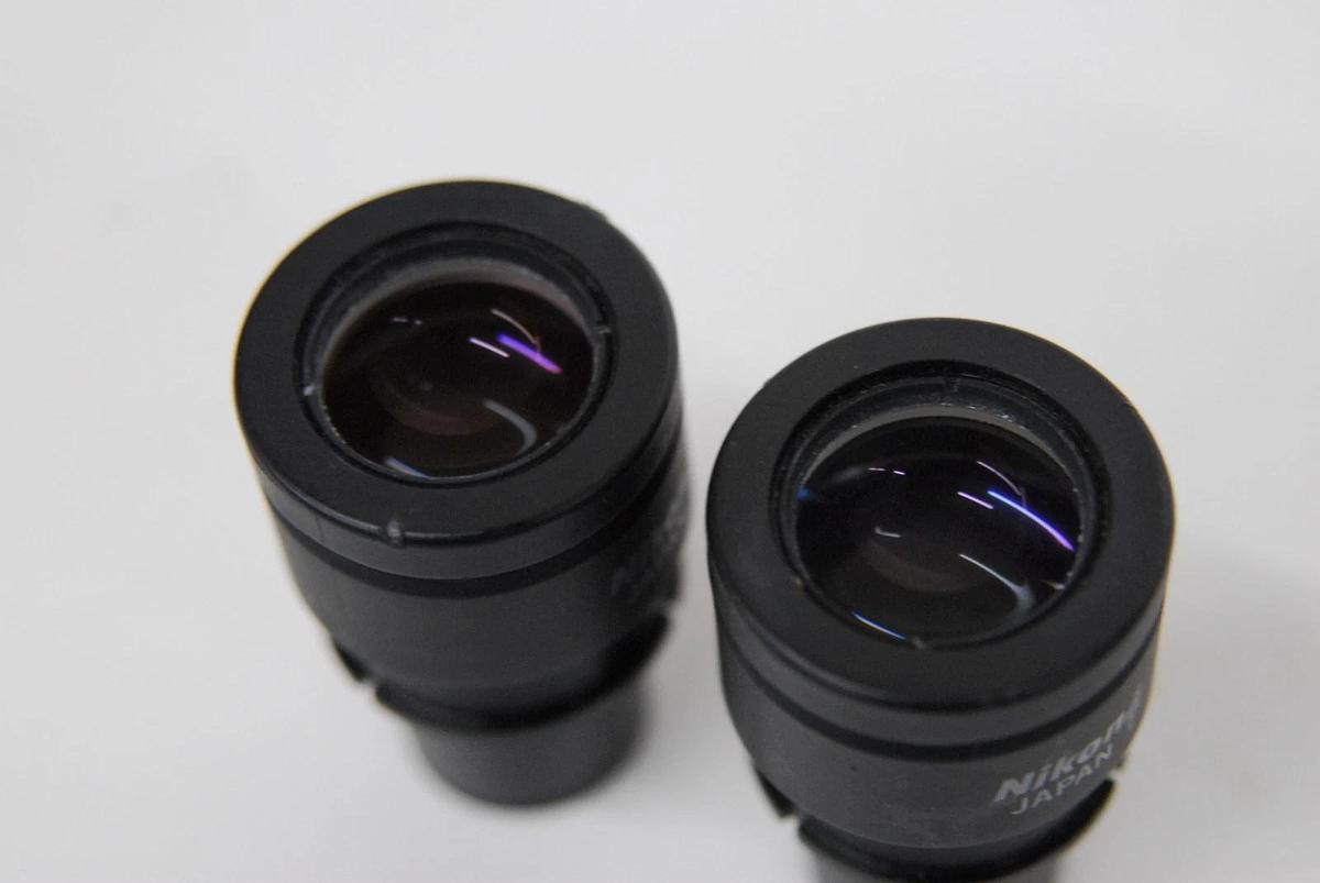 Used Nikon CFWN 10x/20 23mm Microscope Eyepiece - Pair