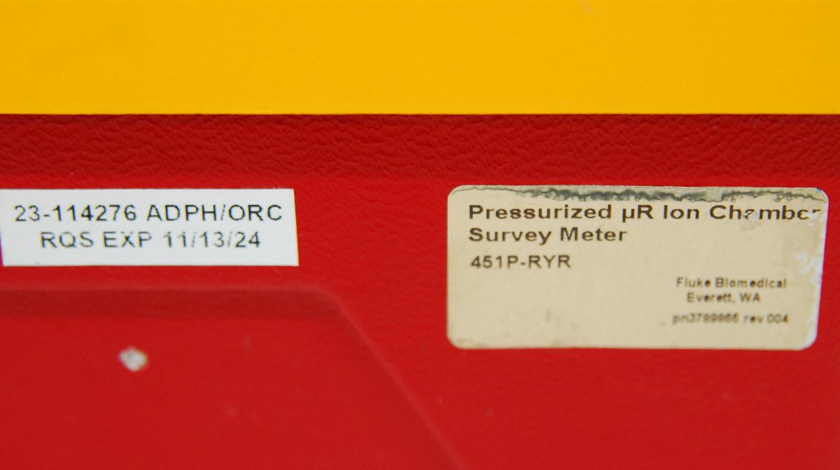 Used Fluke 451P-RYR Ion Chamber Radiation Survey Geiger Meter
