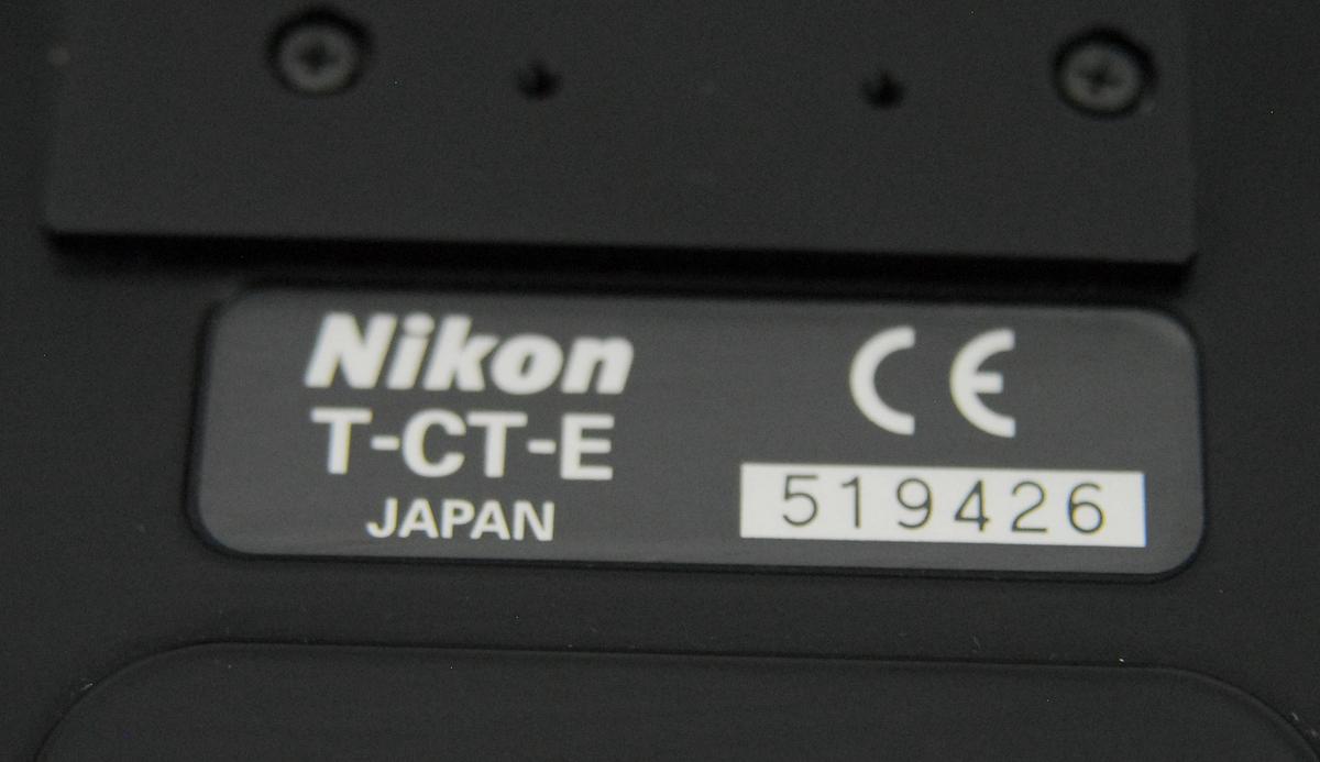 Used Nikon T-CT-E Motorized Condenser W/ LWD 0.52 Lens (Unpopulated)