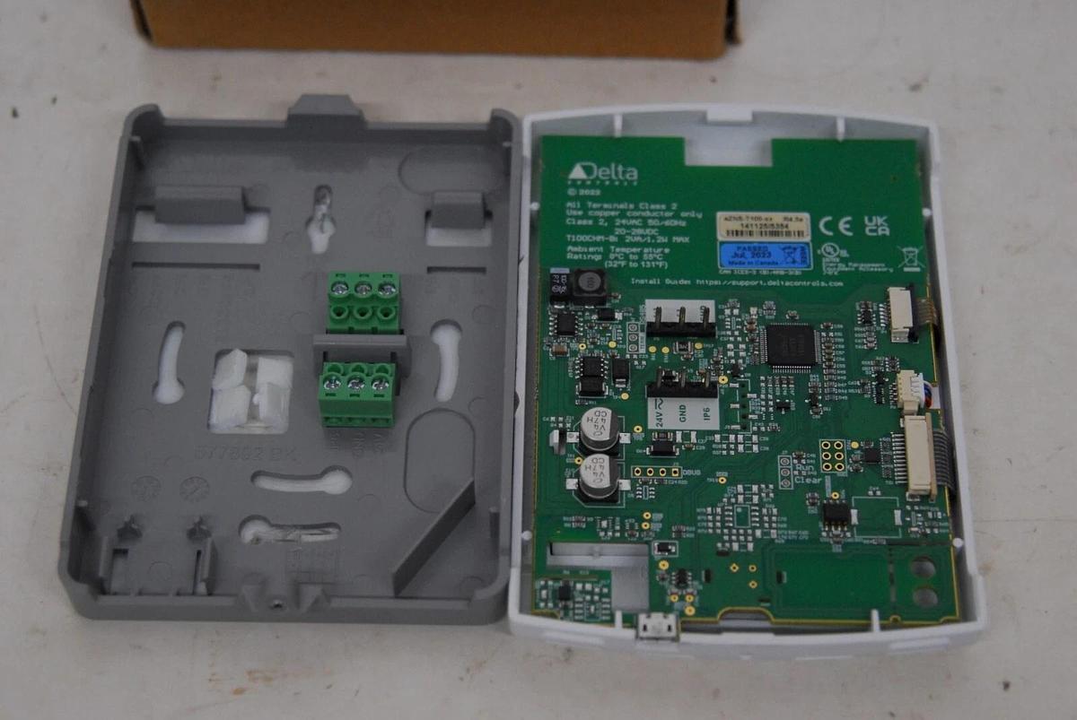 Used Delta iNTREO eZNS-T100-B-SM-047-WWG-CCI enteliZone Network Sensor