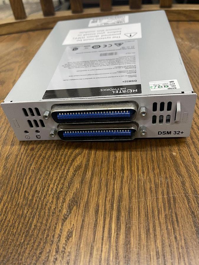 Used Nortel NT7B09AB 32-Circuit Digital Station Media Bay