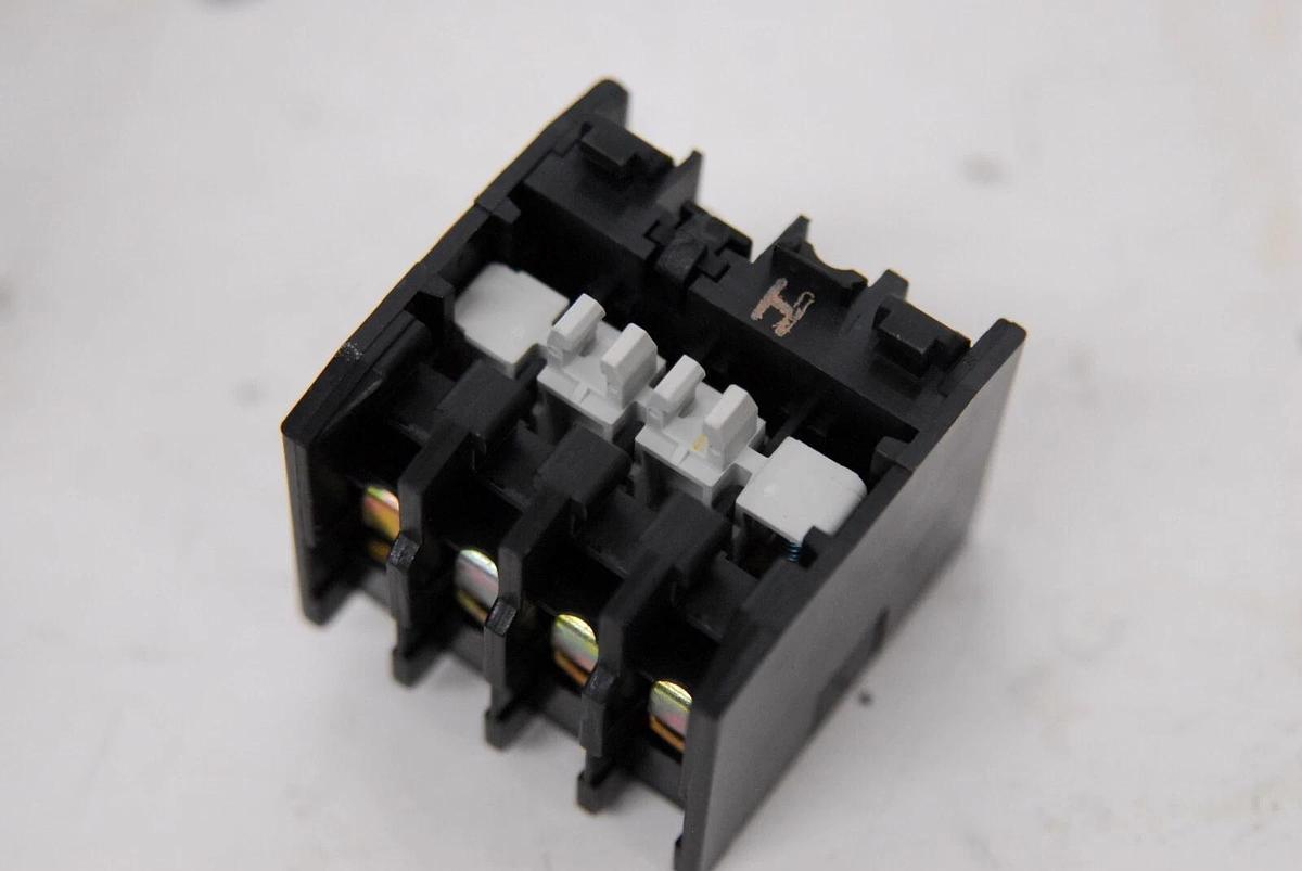 Used ABB BC25 Contactor W/ ABB BC25-40-31 Contact Block