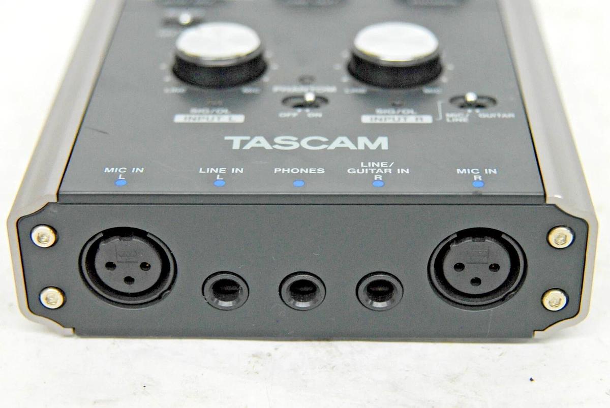 Used Tascam US144MKII USB 2.0 Audio MIDI Interface Bus-powered - TESTED 43774024858