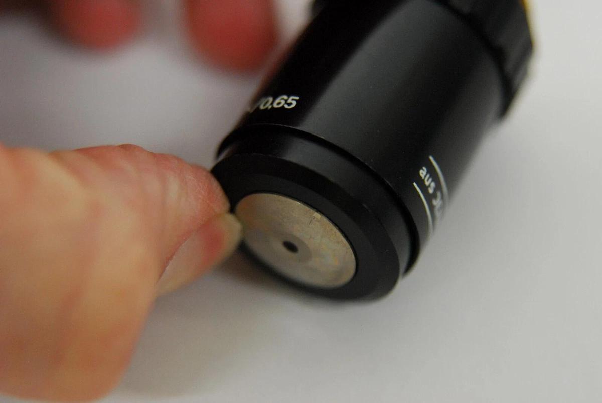 Used Zeiss aus JENA GF Planachromat Objective - 40x