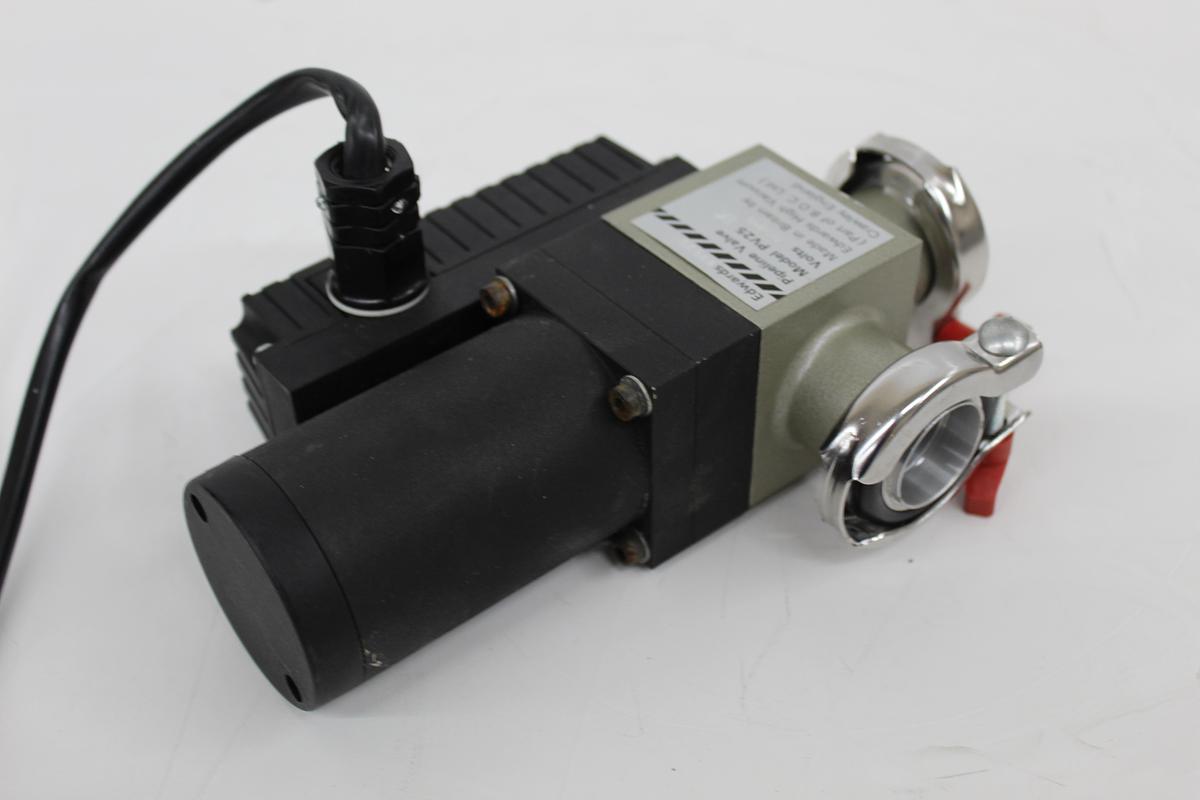 Used Edwards PV25EK Solenoid Vacuum Pipeline Isolation Valve NW25 KF25