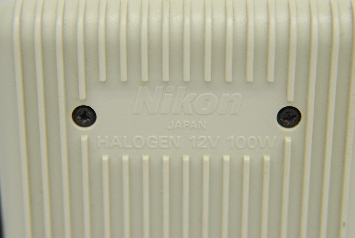 Used Nikon Halogen 12V 100W Lamp Housing W/ Mount (Optiphot-2)